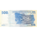 P 96a Congo (Democratic Republic) - 500 Franc Year 2002 (GD Printer)